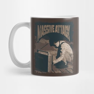 Massive Attack Vintage Radio Mug